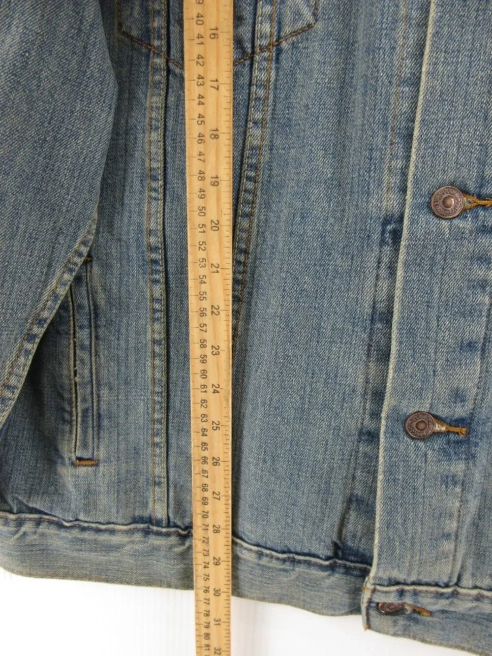 VINTAGE Levis Jacket XXL Standard Trucker Denim Jean Red Tab Y2K NEW